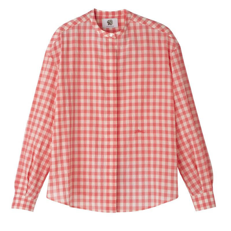 Shirt Blush - Vichy jacquard 1