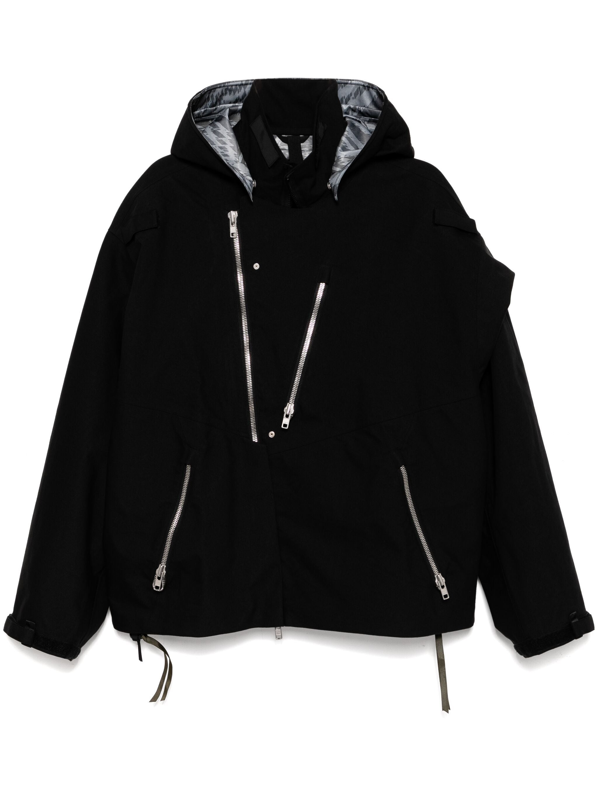 ACRONYM J68W-BQ 3L Rider Jacket Black - J68W-BQ_FW2425 | REVERSIBLE