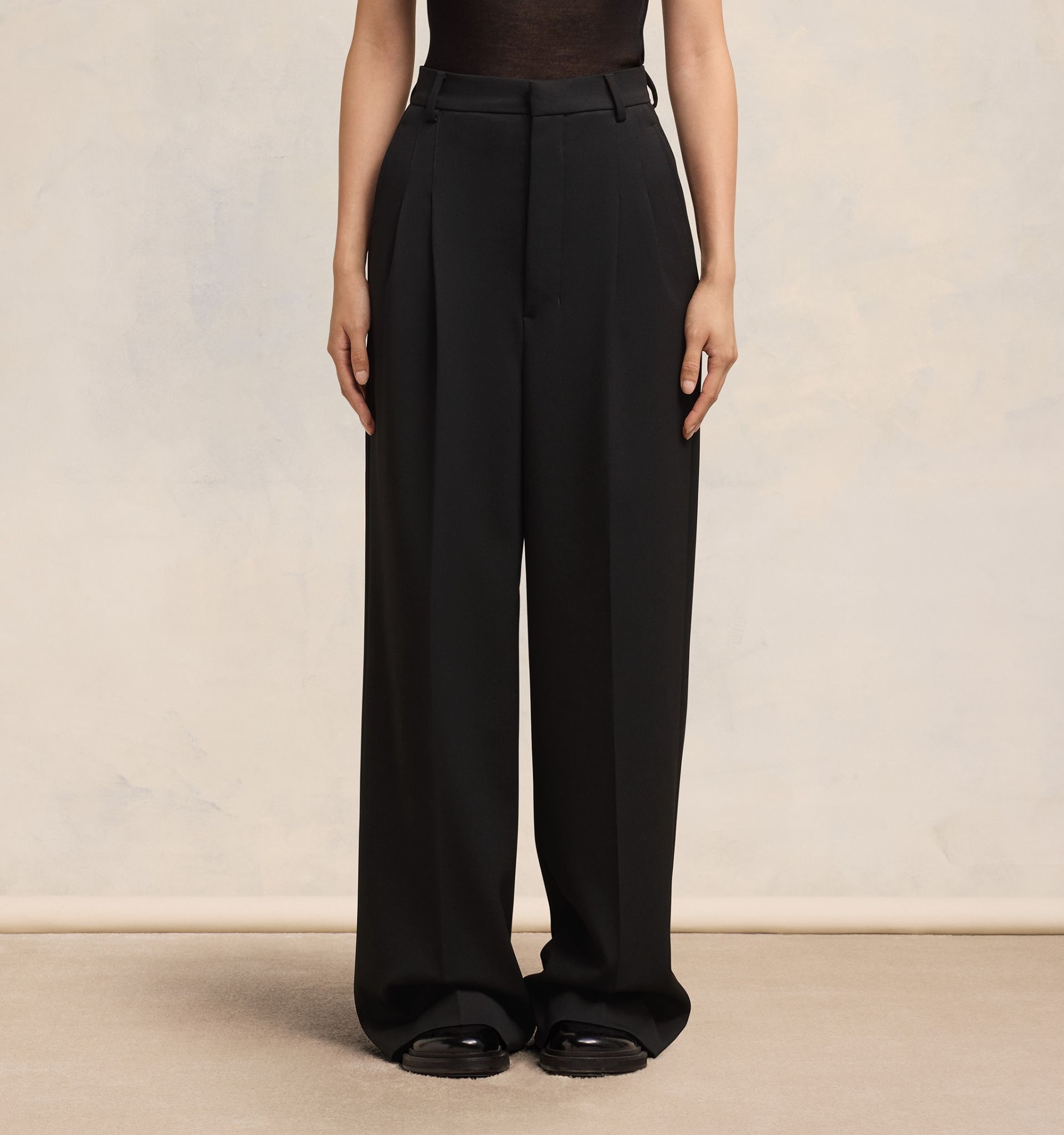 High Waist Large Trousers - 6