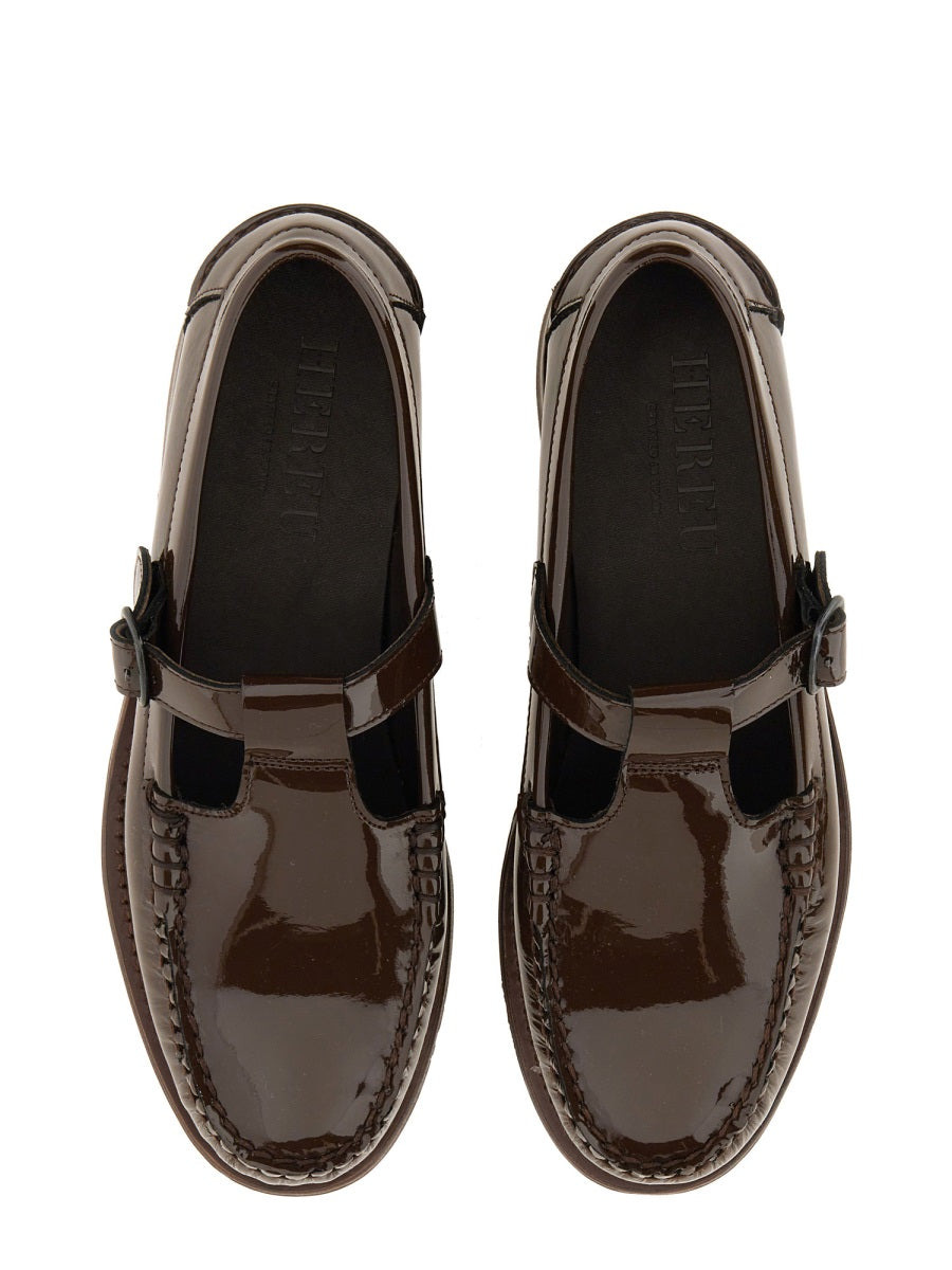 Hereu Women Moccasin T-Bar "Alber" - 6