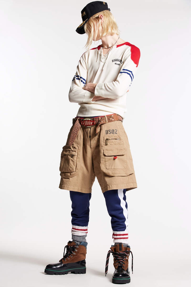 D2 SEXY CARGO SHORTS - 1