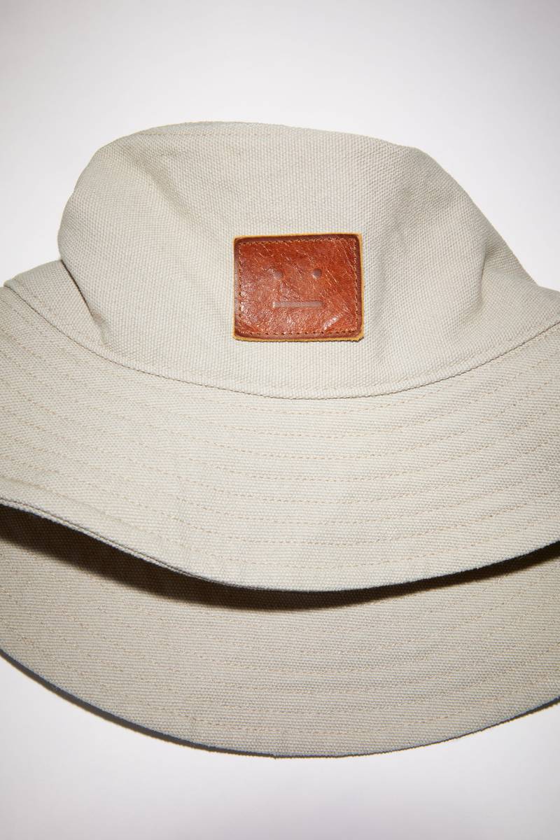 Canvas bucket hat - Mushroom beige 5