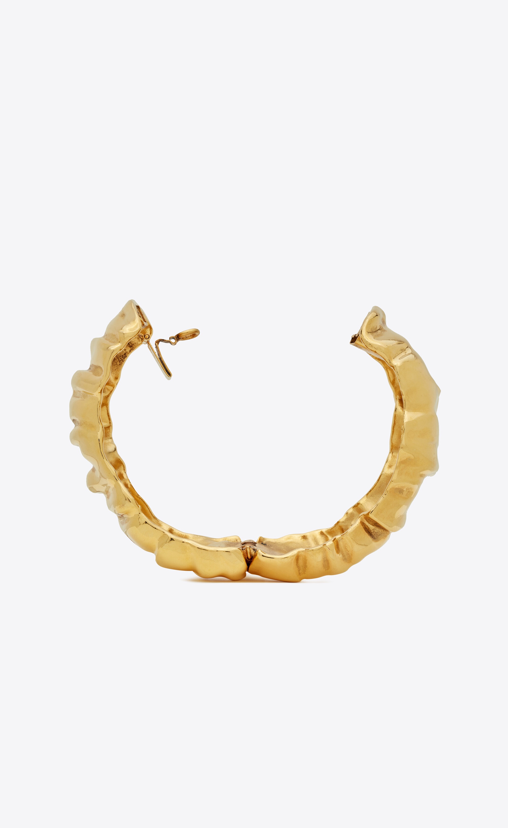 organic bangle in metal - 5