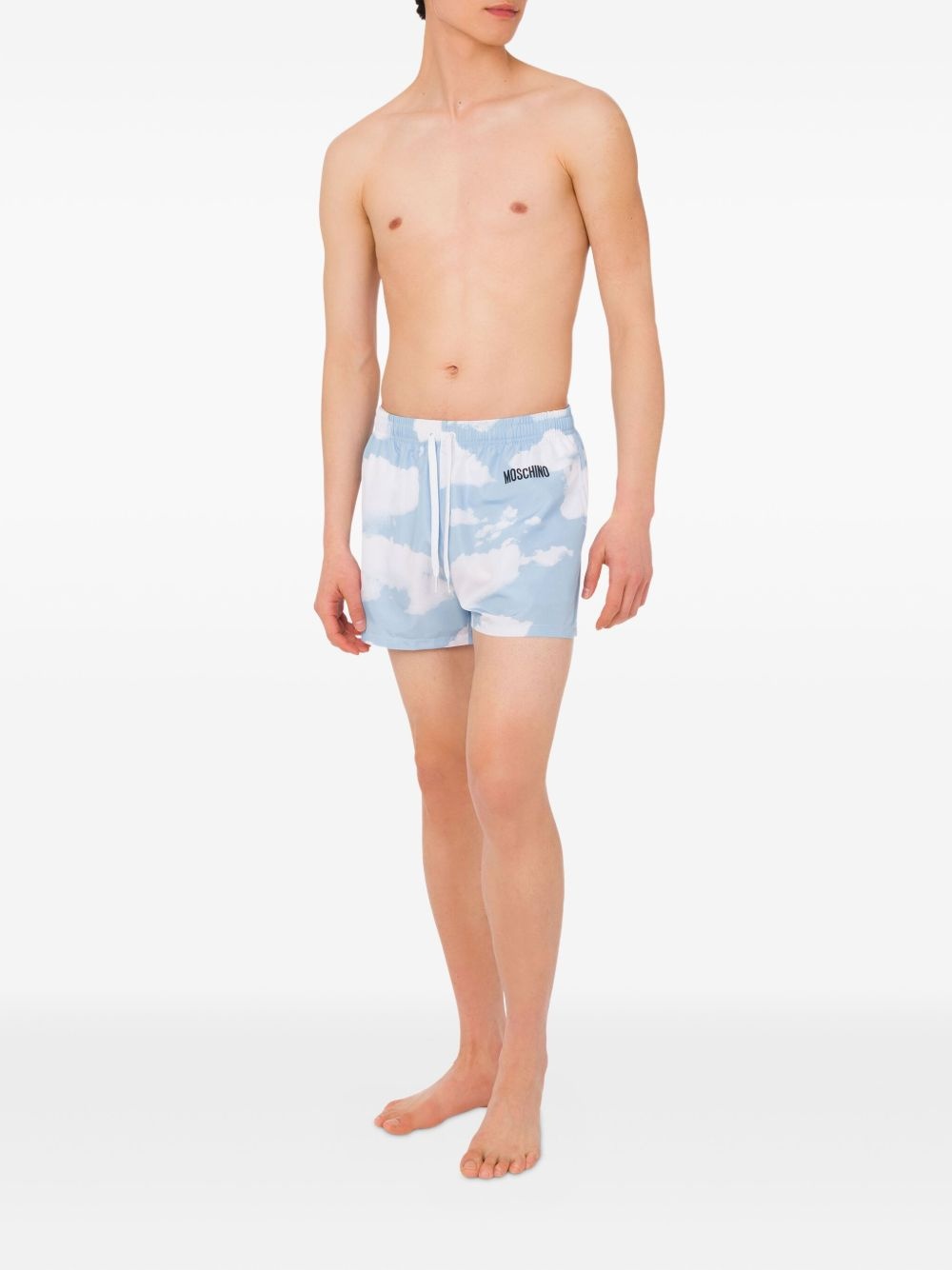 cloud-print swim shorts - 2