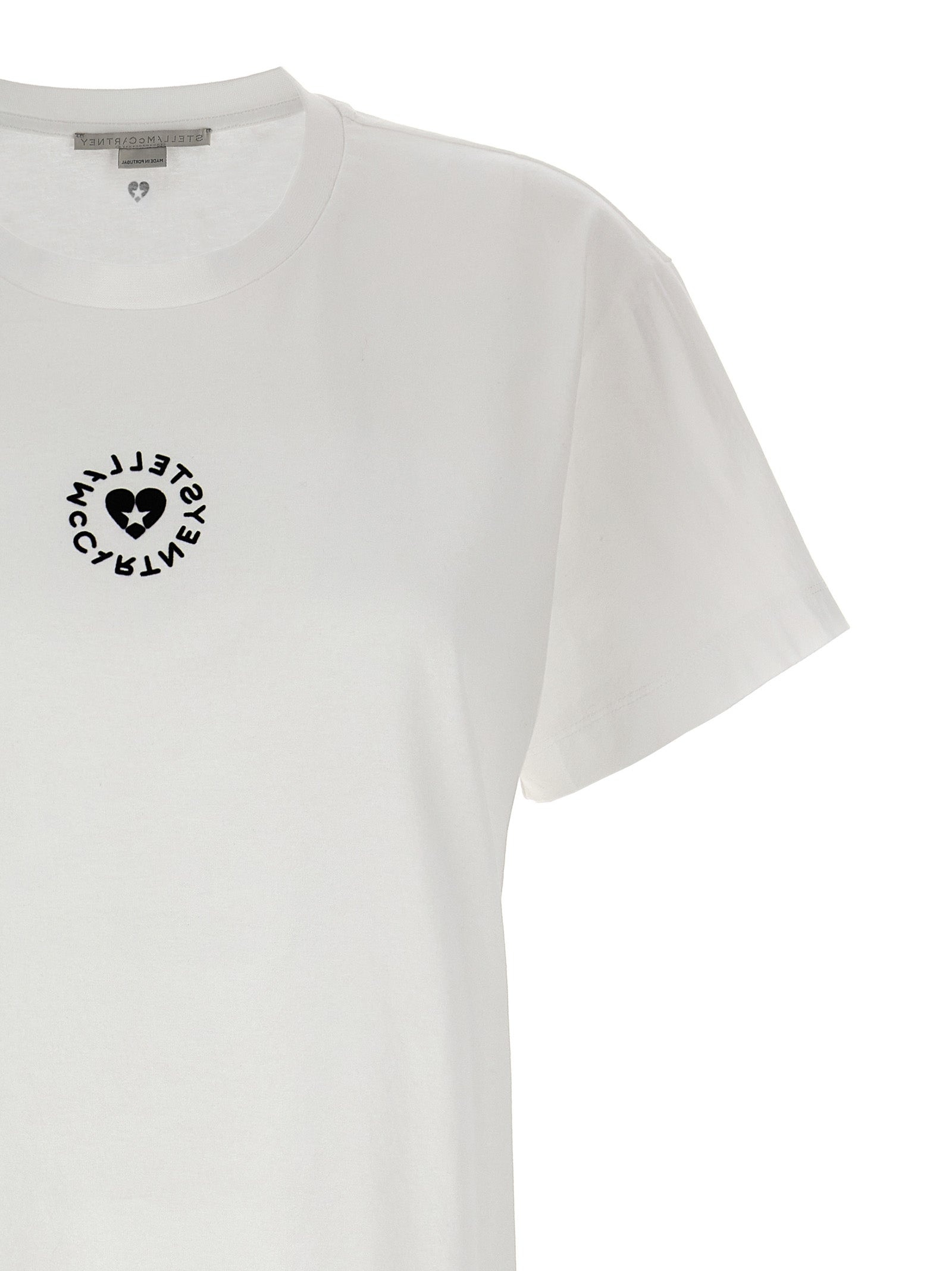 Iconic Mini Heart T-Shirt White - 3