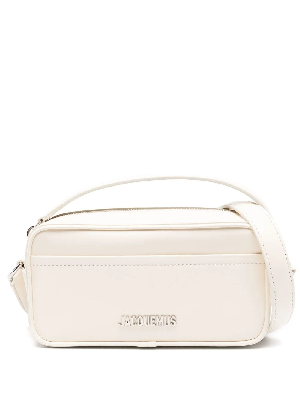 The Banet logo-plaque leather shoulder bag - 1