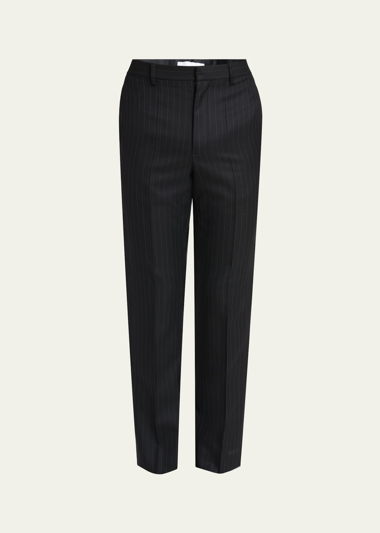 Men's Classic-Fit Pinstripe Formal Trousers - 1
