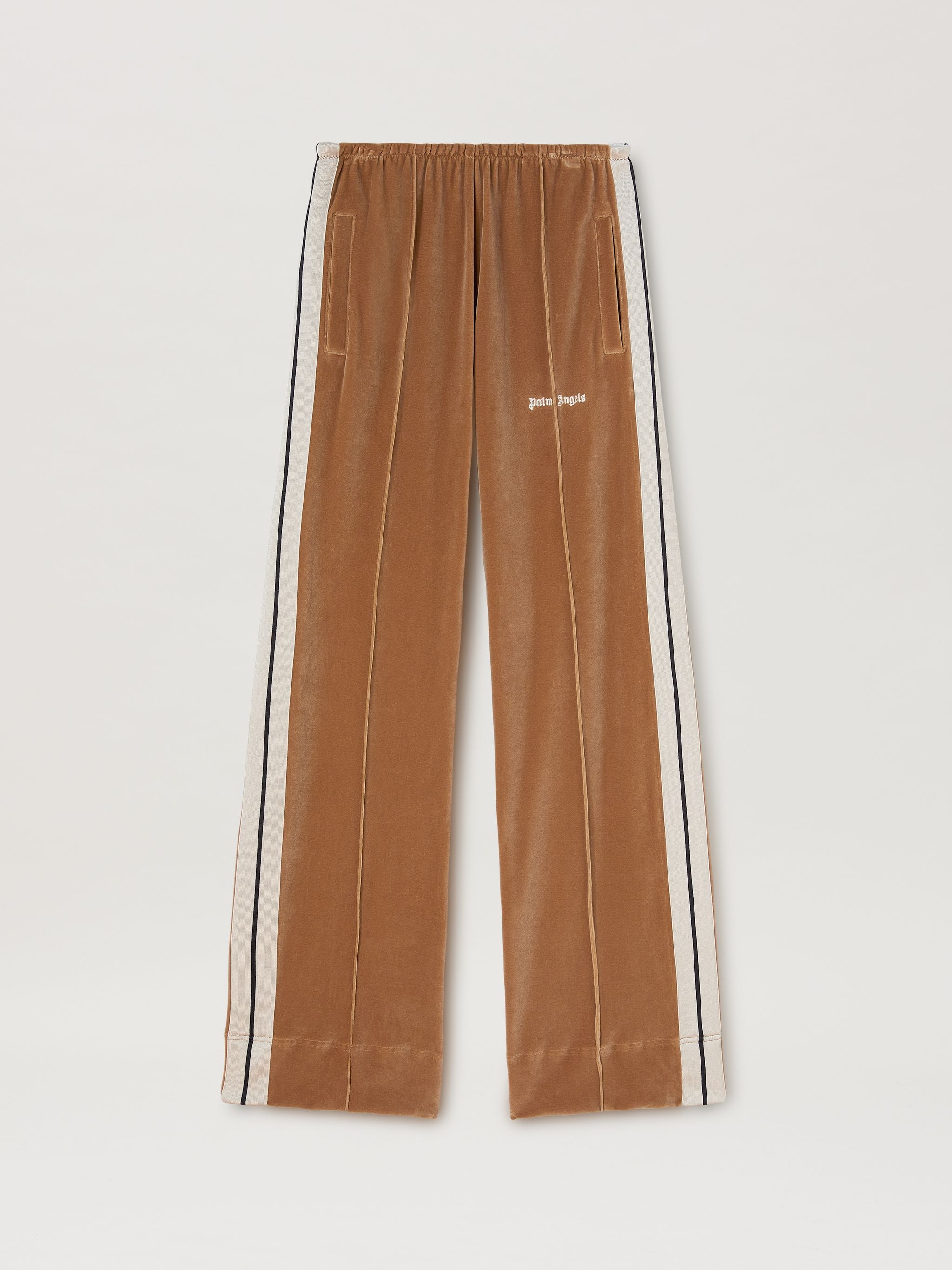 Velvet Loose Track Pants - 1