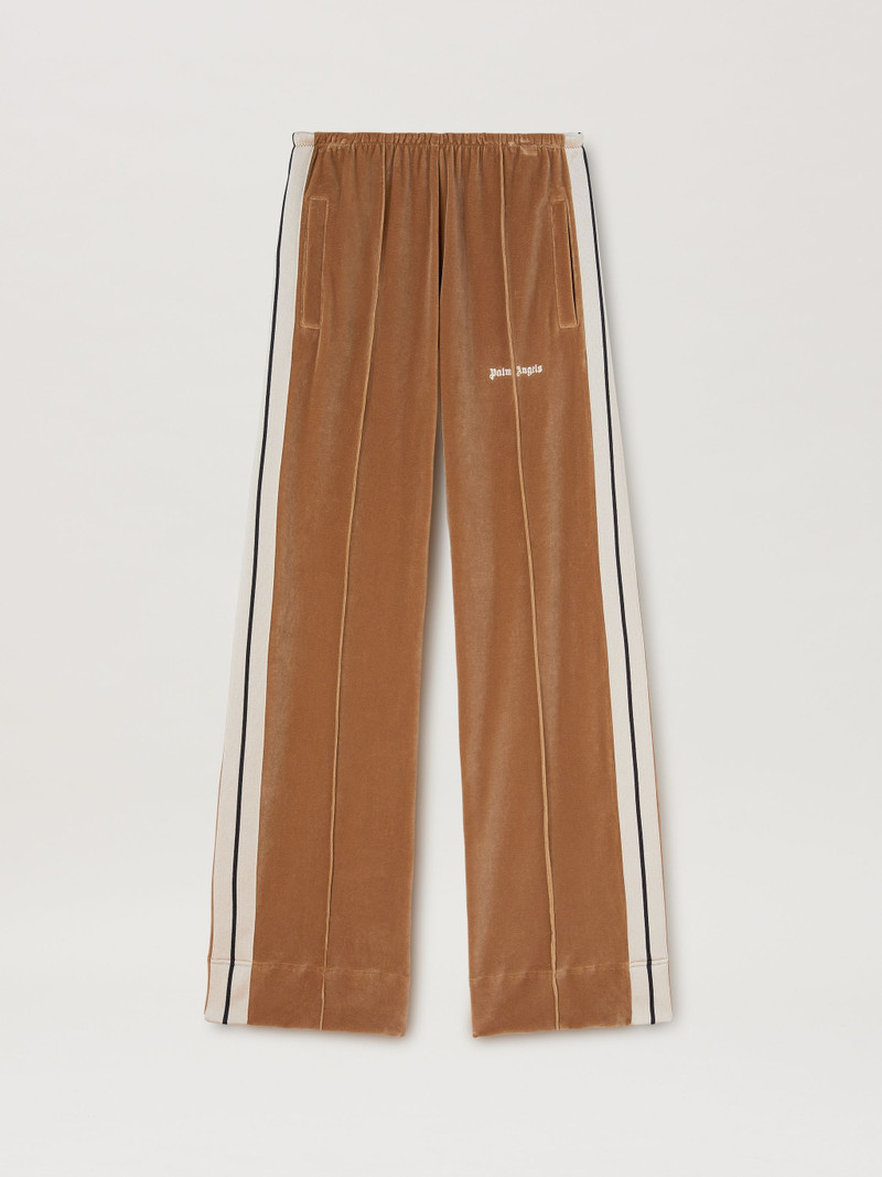 Velvet Loose Track Pants 1
