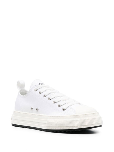 DSQUARED2 low-top flatform sneakers outlook