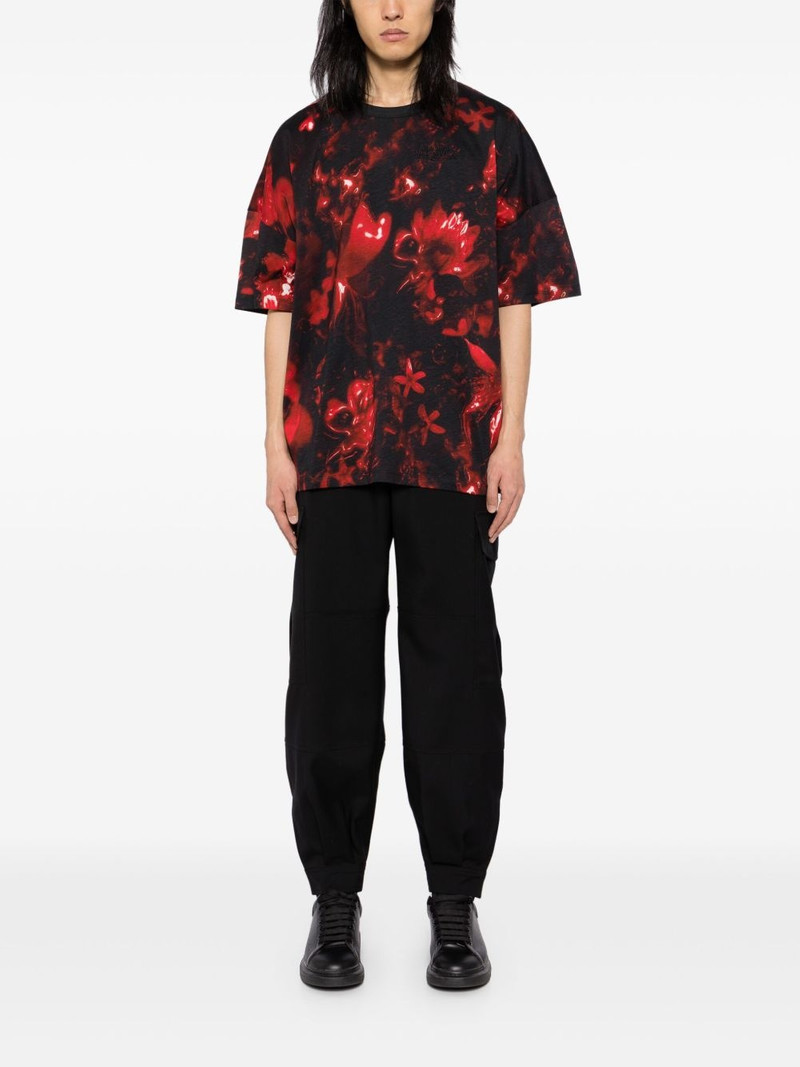 Alexander McQueen dropped shoulder T-shirt outlook