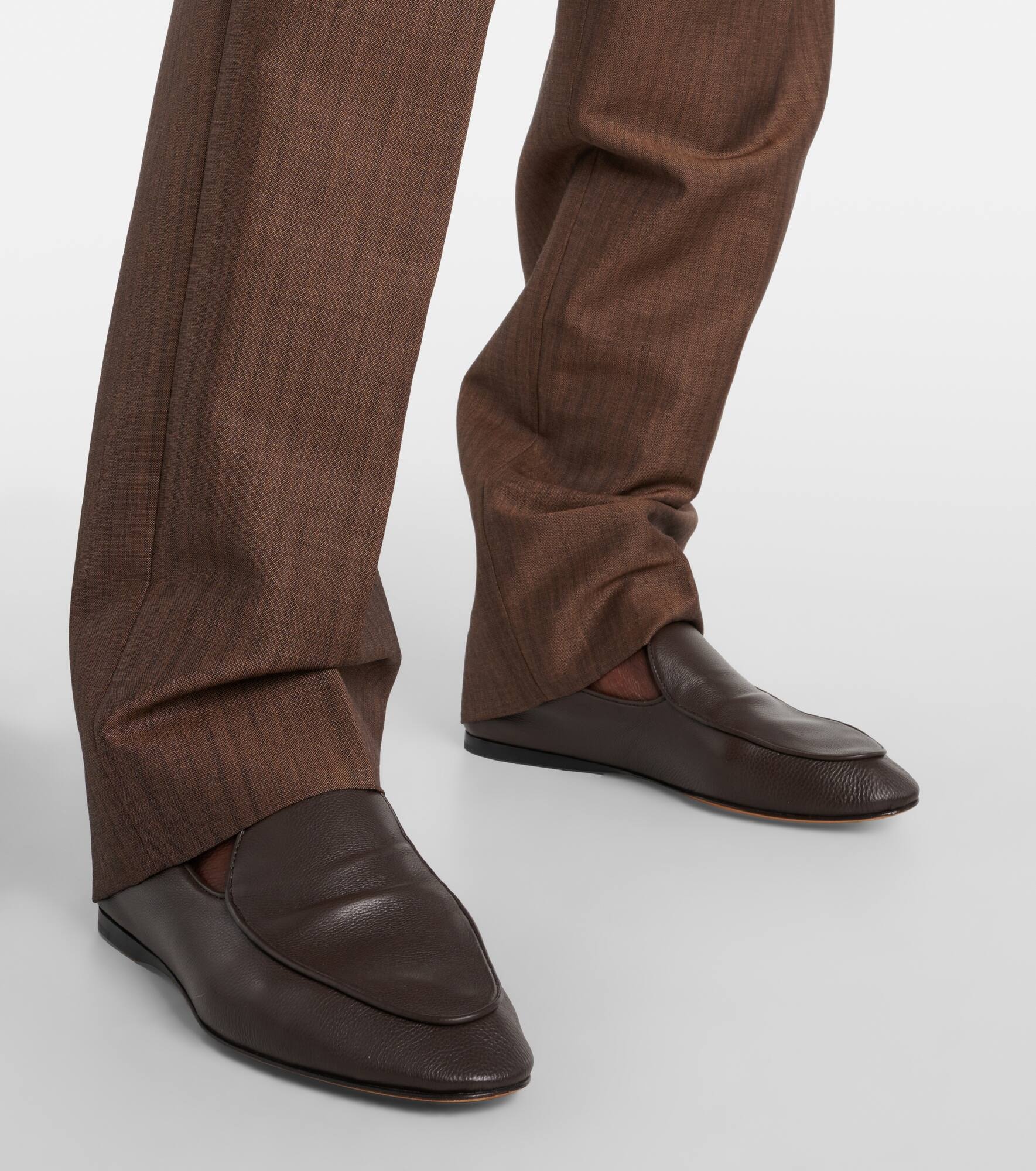 Awar leather loafers - 4