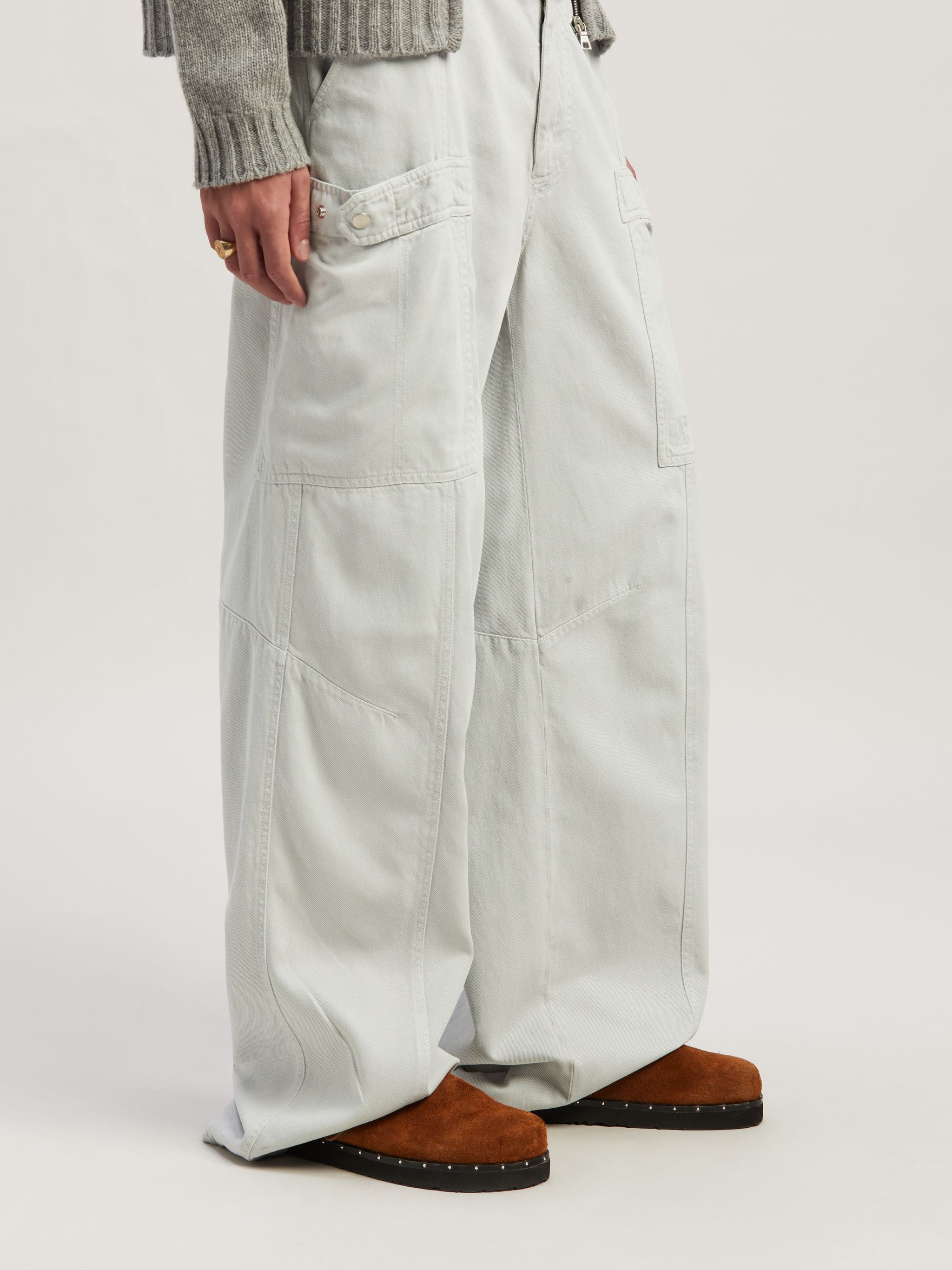 Monogram Pockets Pants - 6