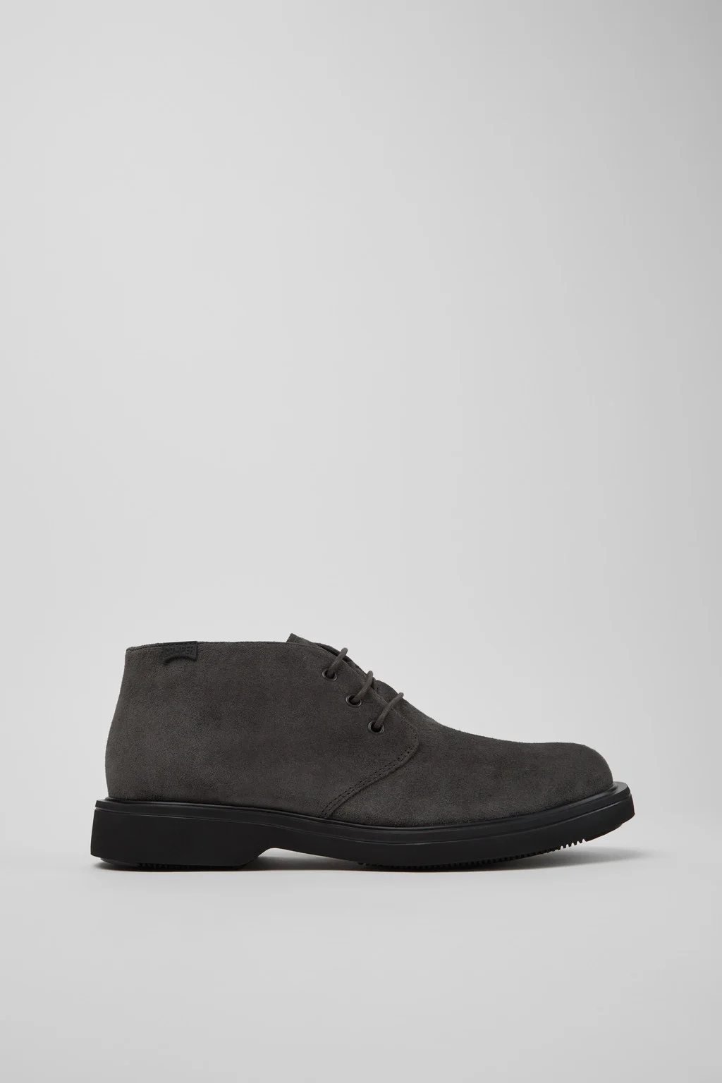 Norman Gray Suede Ankle Boots for Men. - 1