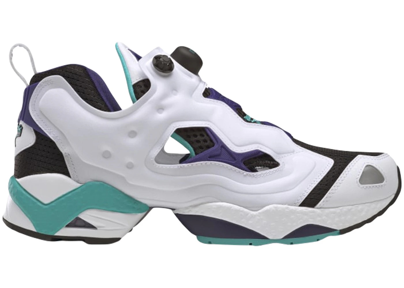 Reebok Instapump Fury 95 Core Black Classic Teal Bold Purple - 1