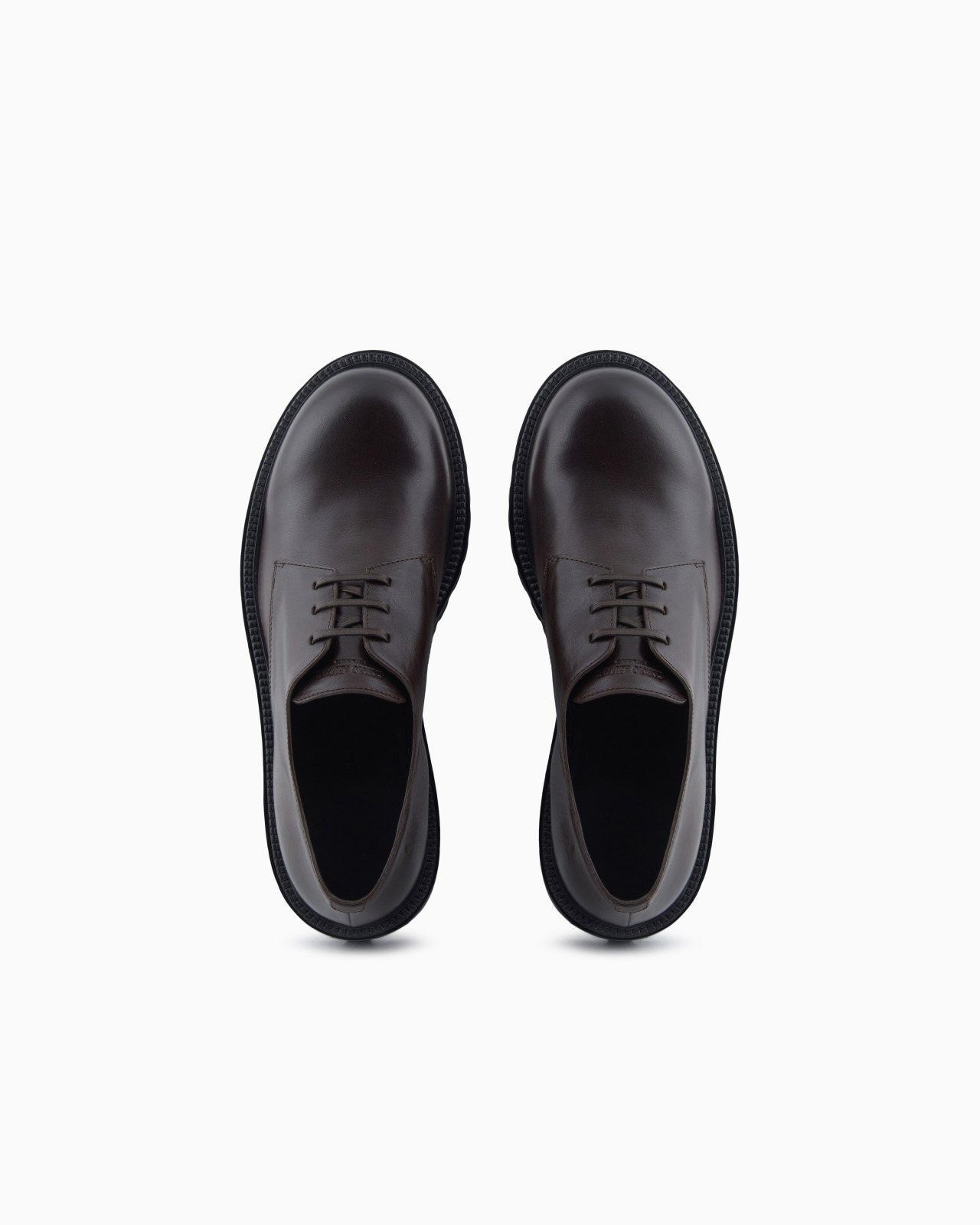 NAPPA CALFSKIN DERBY SHOES - 3