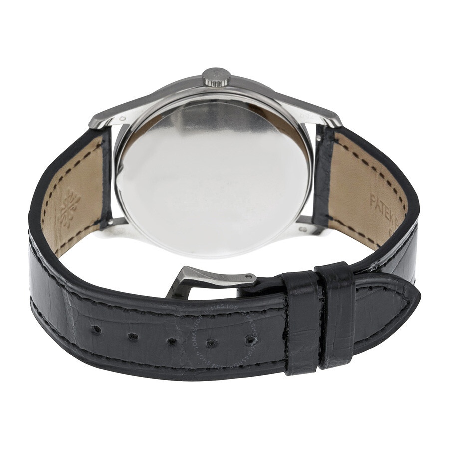 Patek Philippe Calatrava Silver Dial 18 kt White Gold Men's Watch 5196G/001 - 3