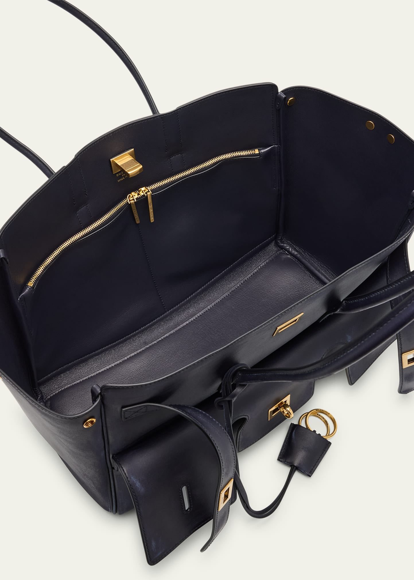 Bel Air Medium Smooth Leather Tote Bag - 4