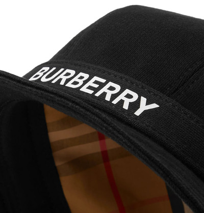 Burberry Logo-Print Cotton-Jersey Bucket Hat outlook