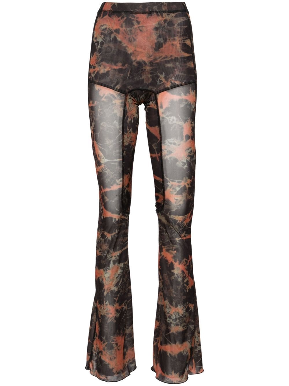 Halcyon Acid Flame-print trousers - 1