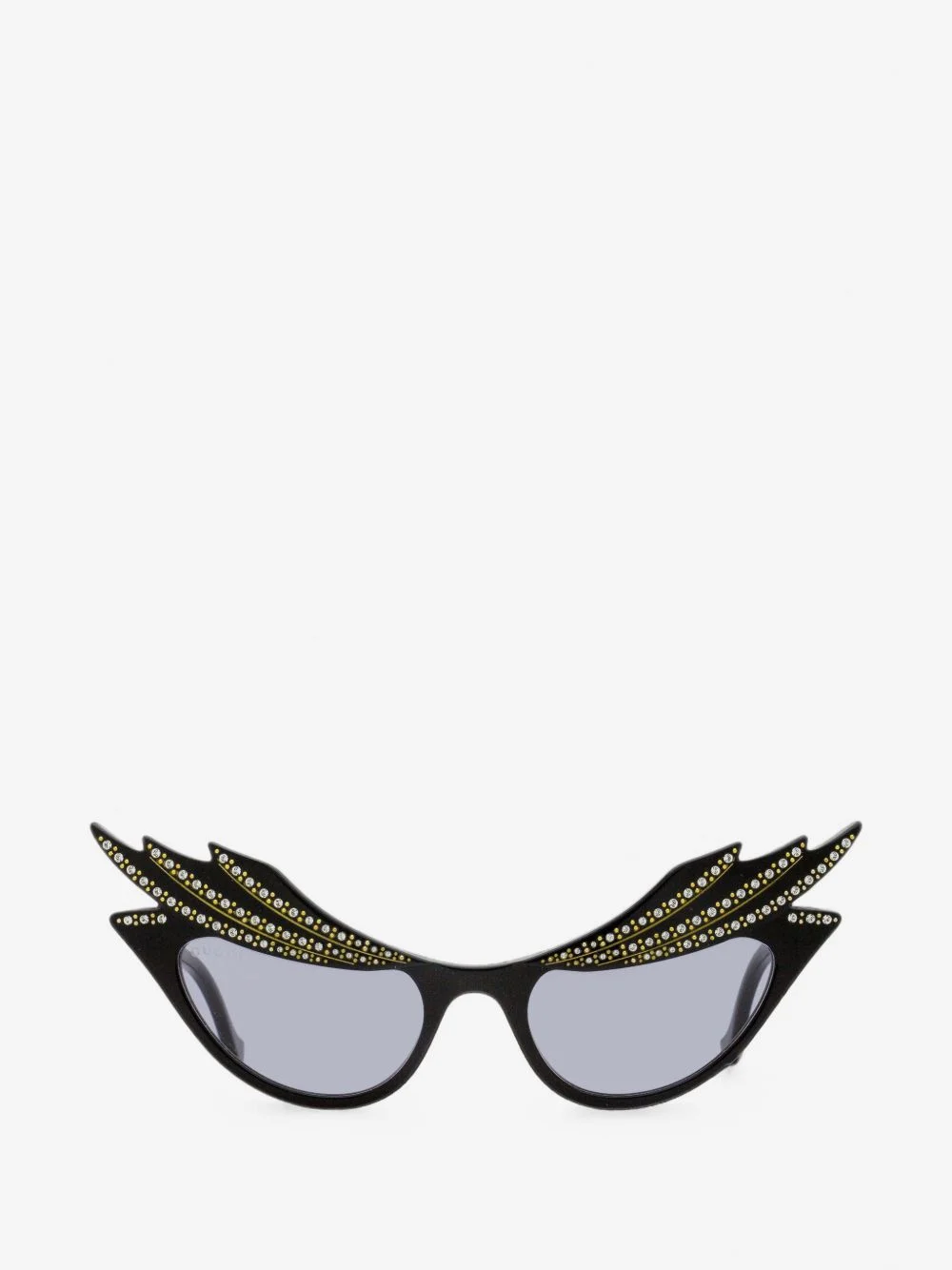 crystal-embellished cat-eye sunglasses - 1