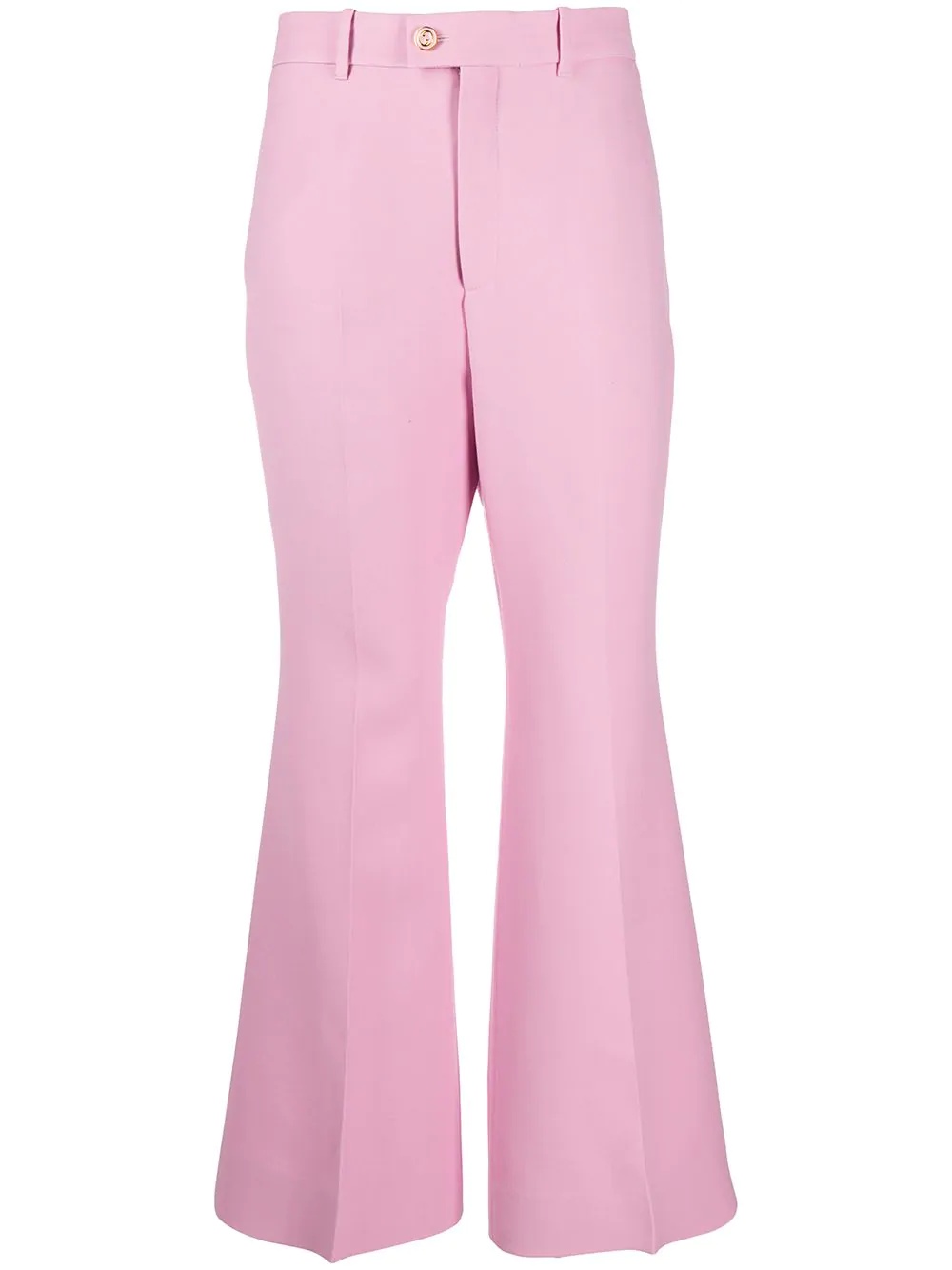 flared tailored trousers - 1