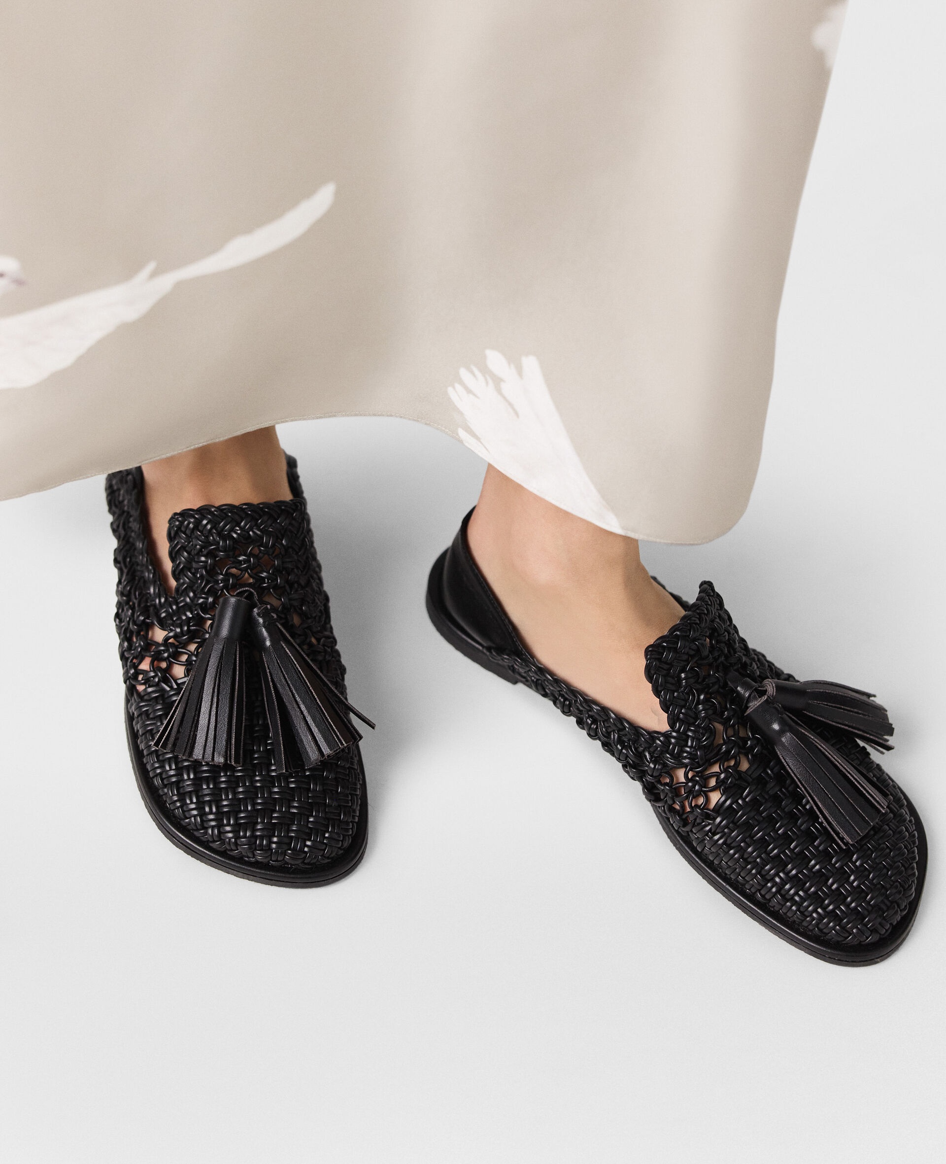 Ryder Woven Tassel Loafers - 2