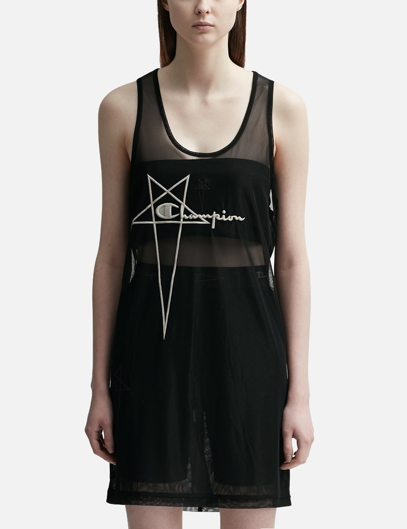 Rick Owens RICK OWENS X CHAMPION MINI DRESS outlook
