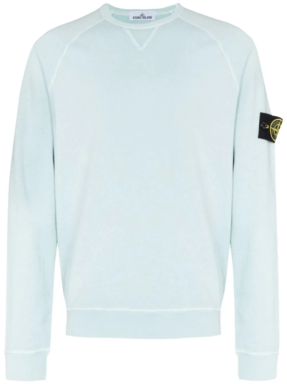 Compass-patch raglan-sleeve sweatshirt - 1