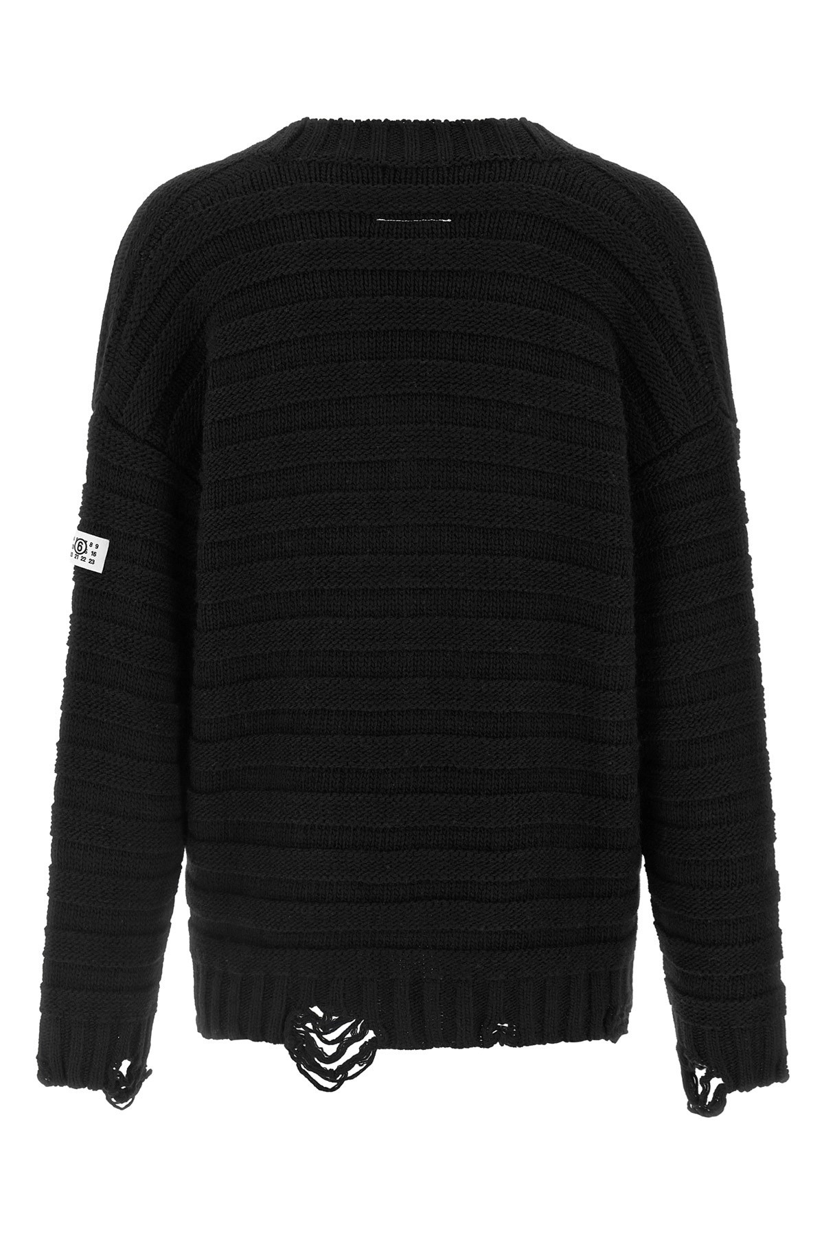 Distressed wool cardigan - 3