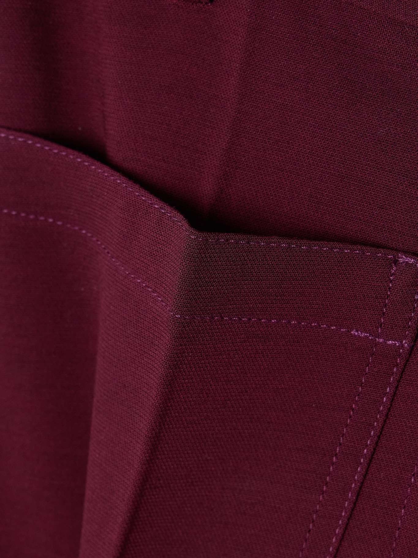 Alina woven wide-leg pants Red - 5