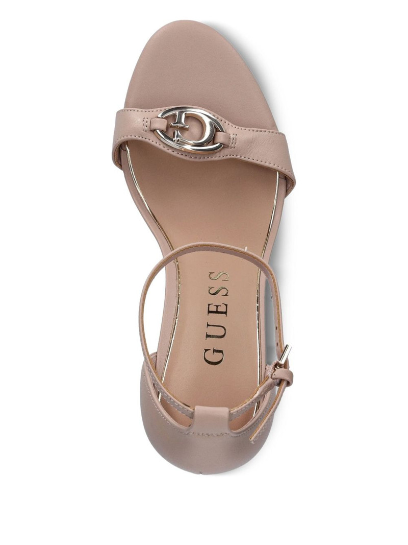 100mm leather heeled pumps 3