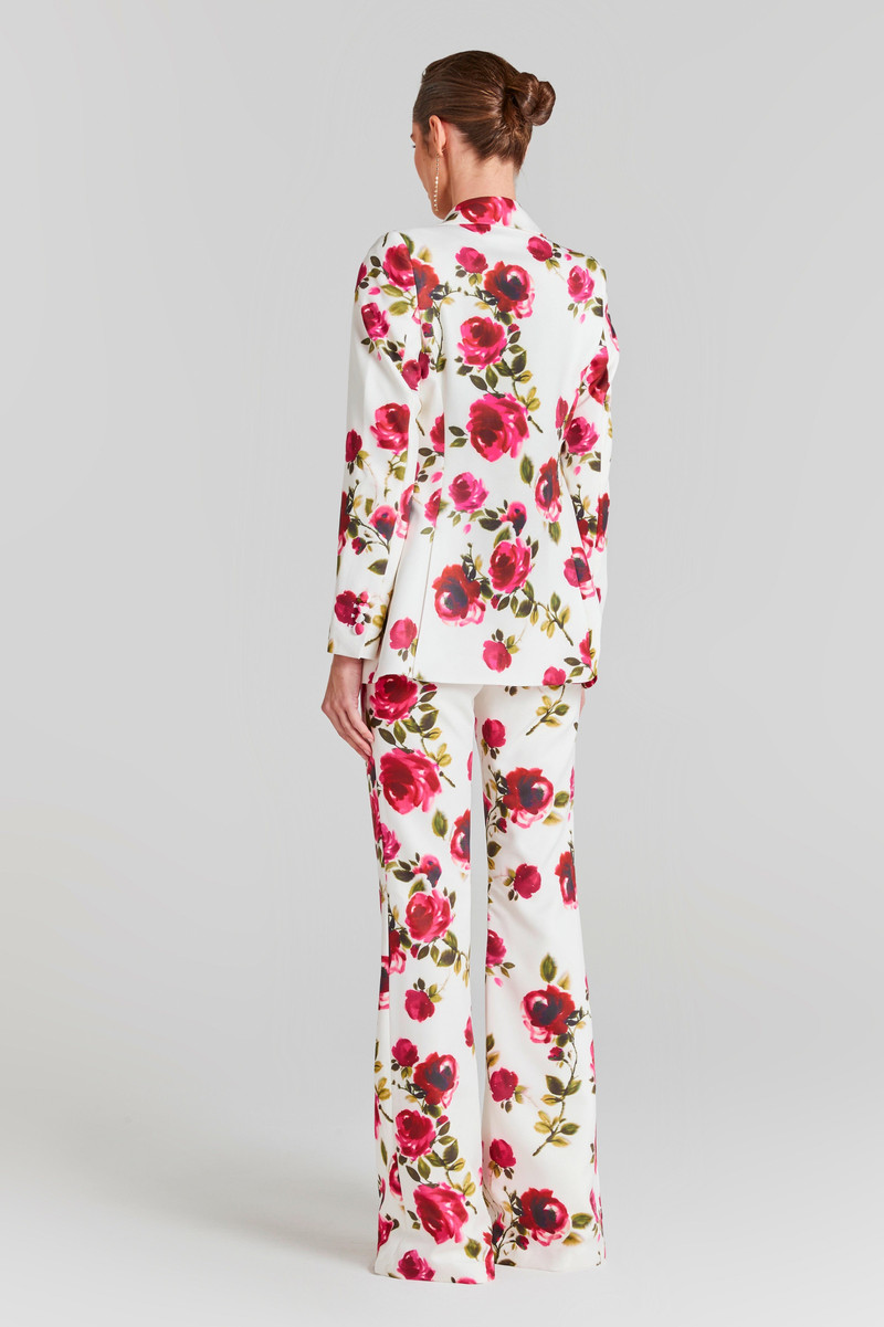 Portia White Floral Blazer 4