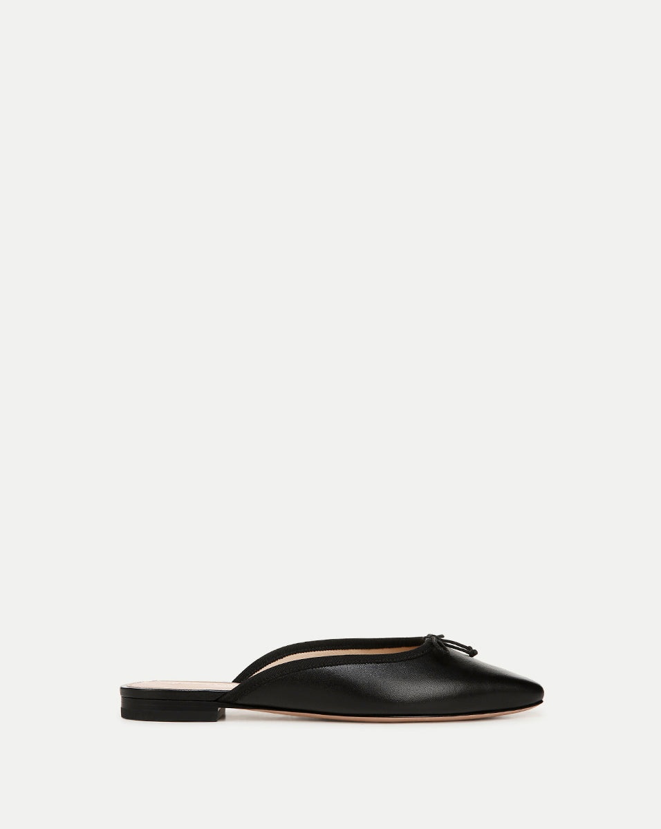 CATHERINE LEATHER MULE - 1