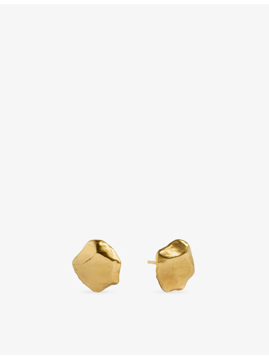 Fragments 18ct Yellow Gold-Plated Vermeil Sterling-Silver Stud Earrings - 1