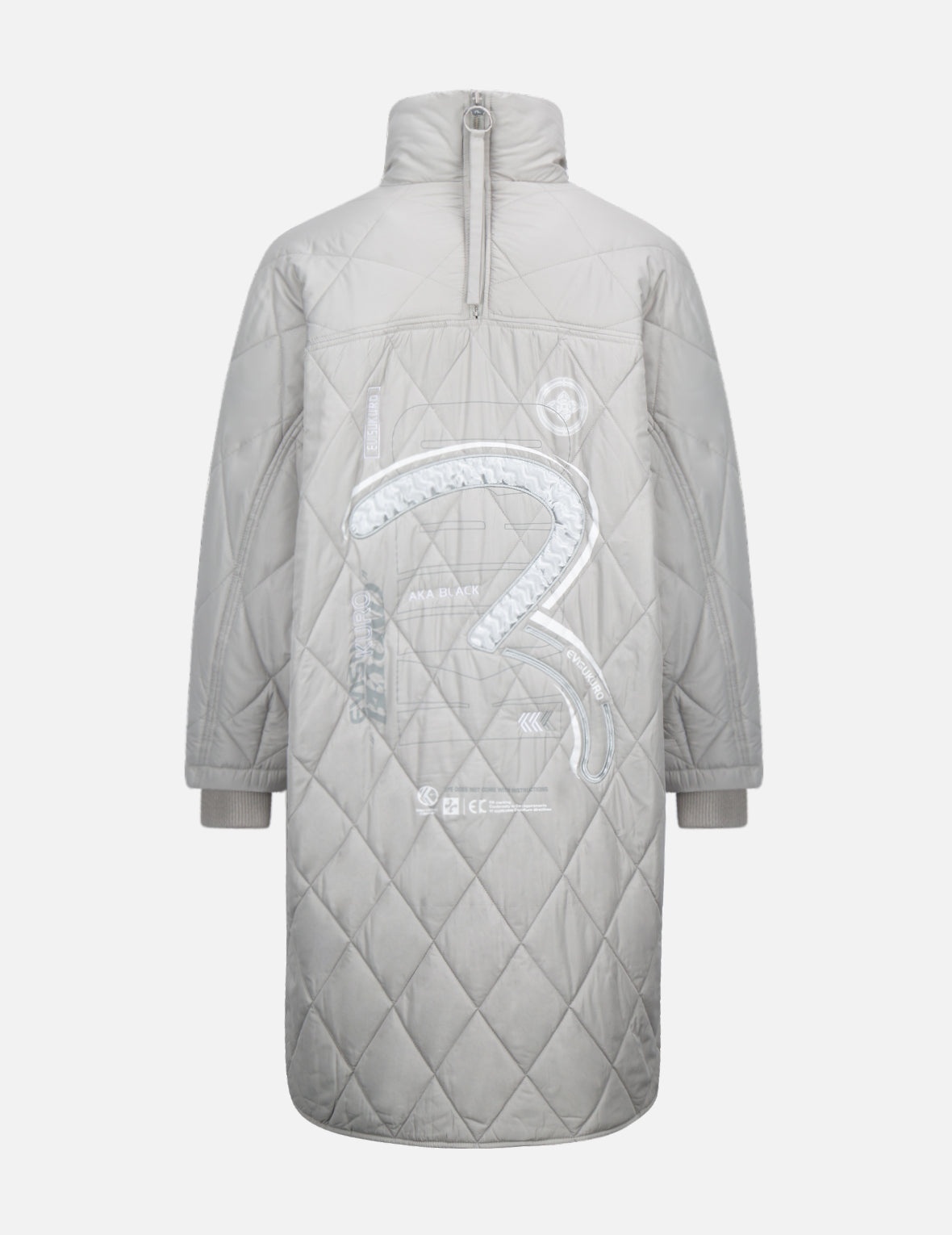Seagull Appliqué Quilted Coat - 1