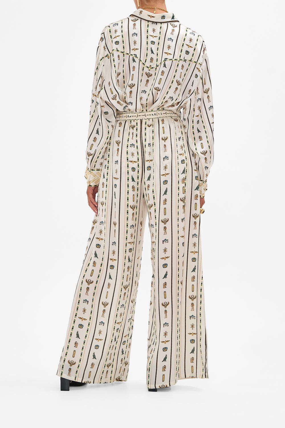 TUCK FRONT PANT - 3