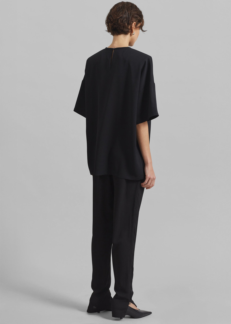 Callice Padded T-Shirt - Black 5