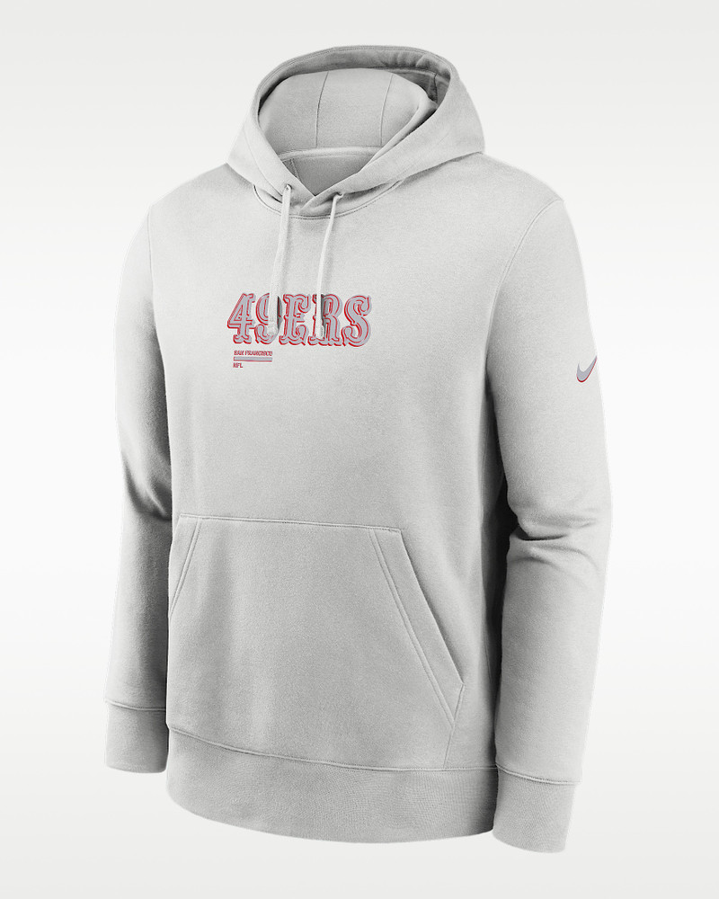 San Francisco 49ers Slot Receiver Club Men's Nike NFL Pullover Hoodie 1