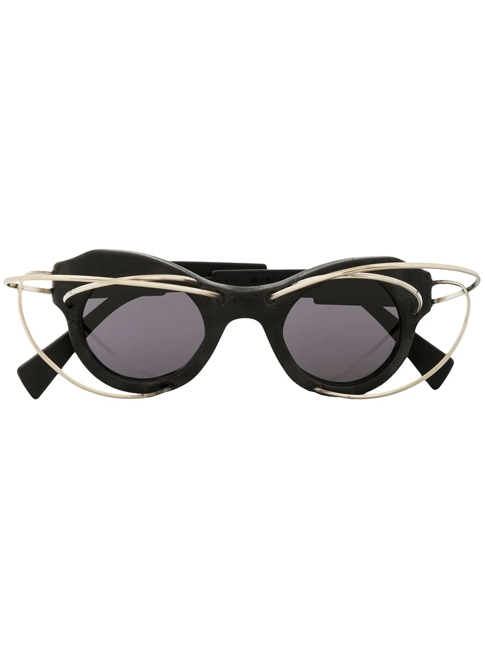 L1 BM wire-embellished sunglasses - 1