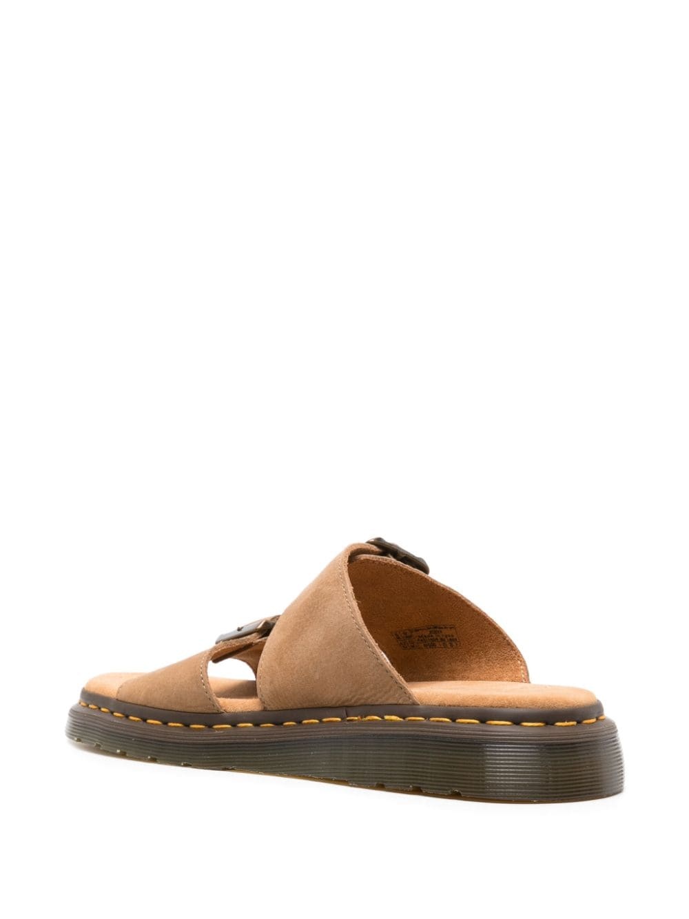Josef buckled suede slides - 3