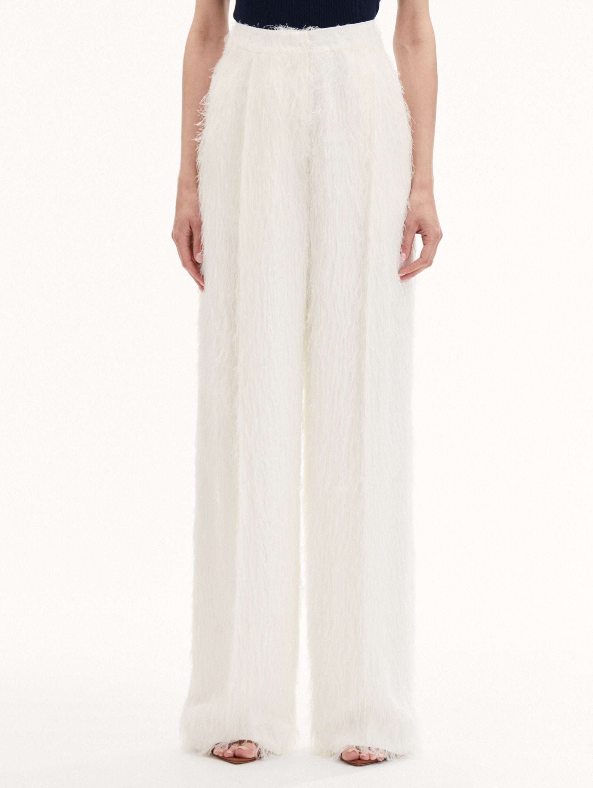 FRINGE FIL COUPÉ WIDE LEG PANT - 4