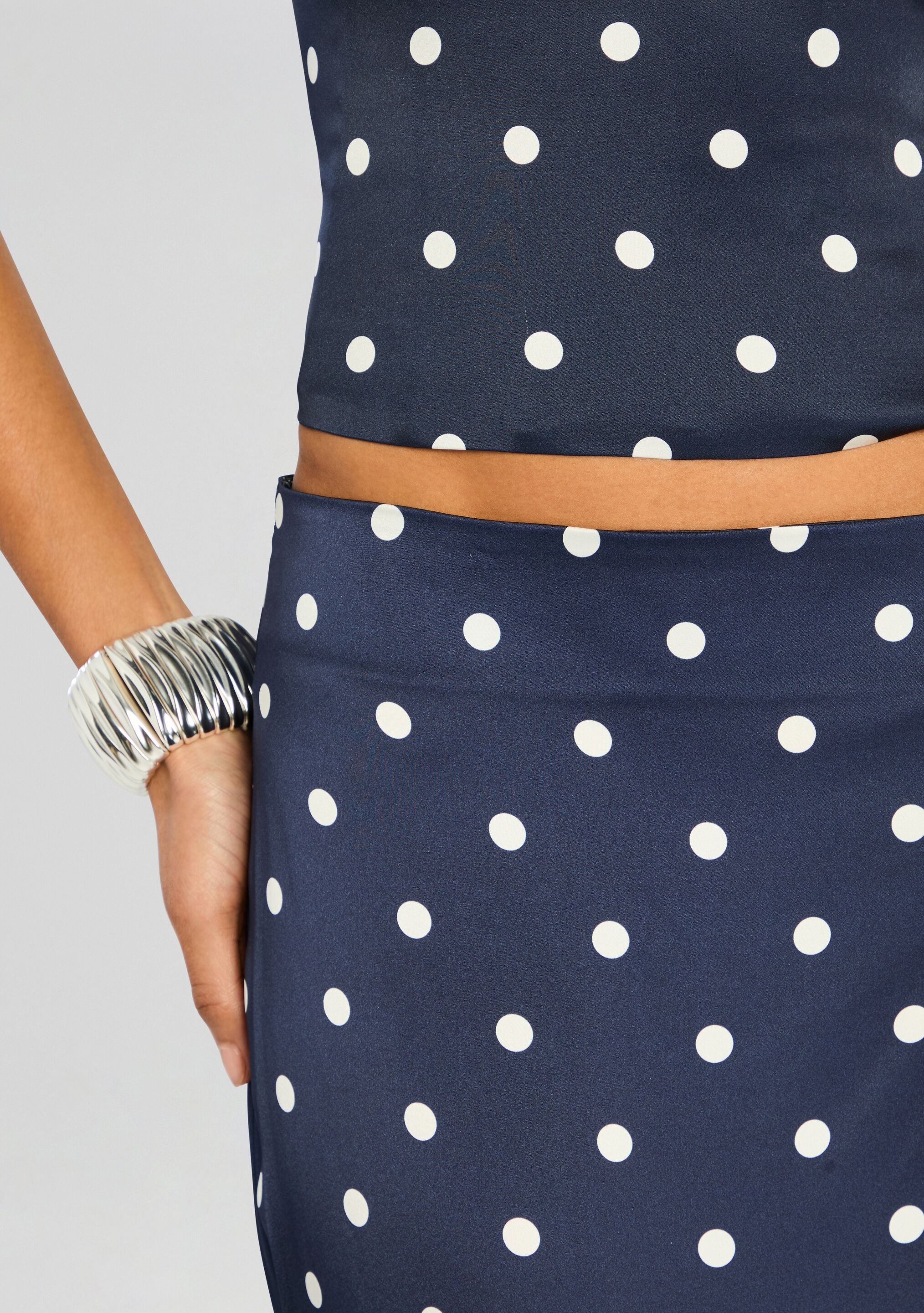 DARLA SILK SKIRT - 2
