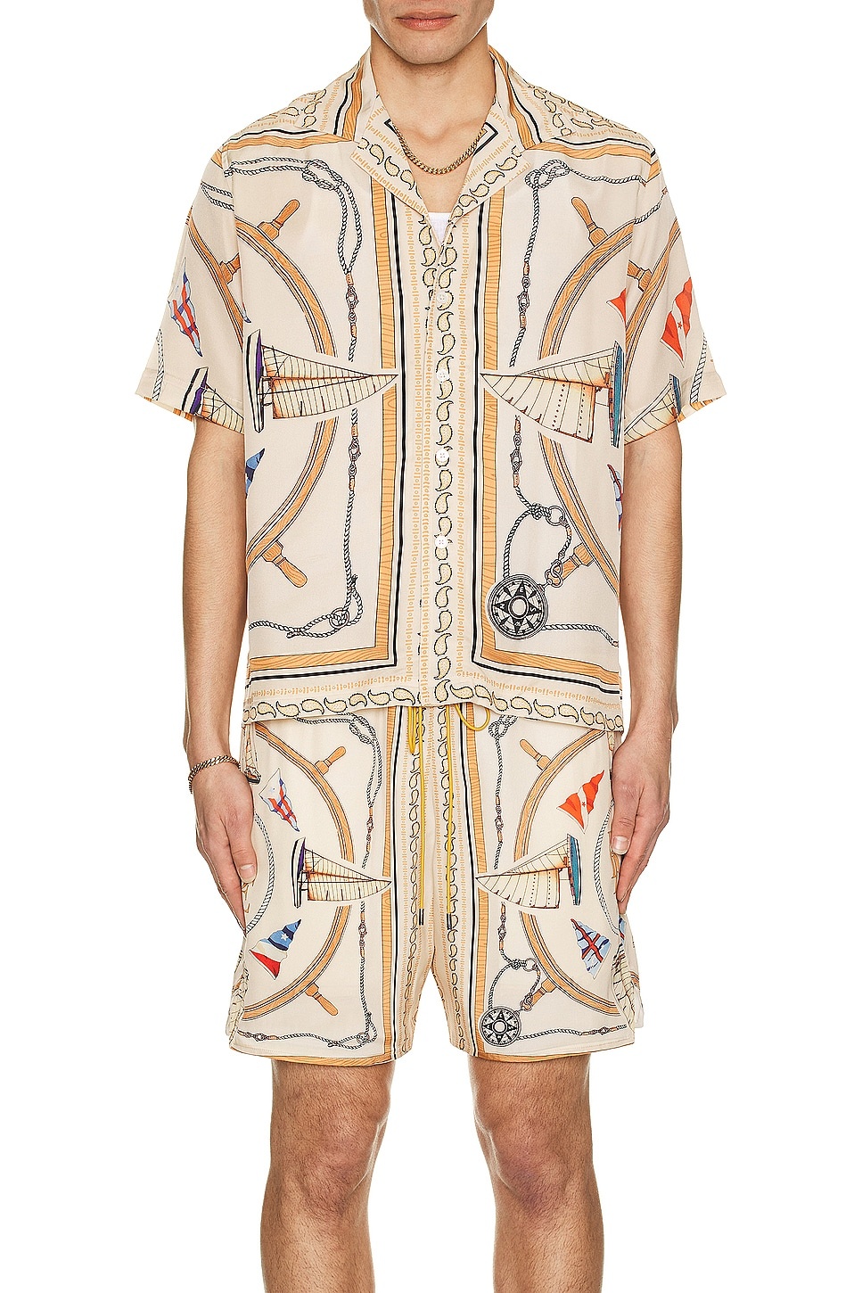 Rhude Nautica Silk Shirt - 3
