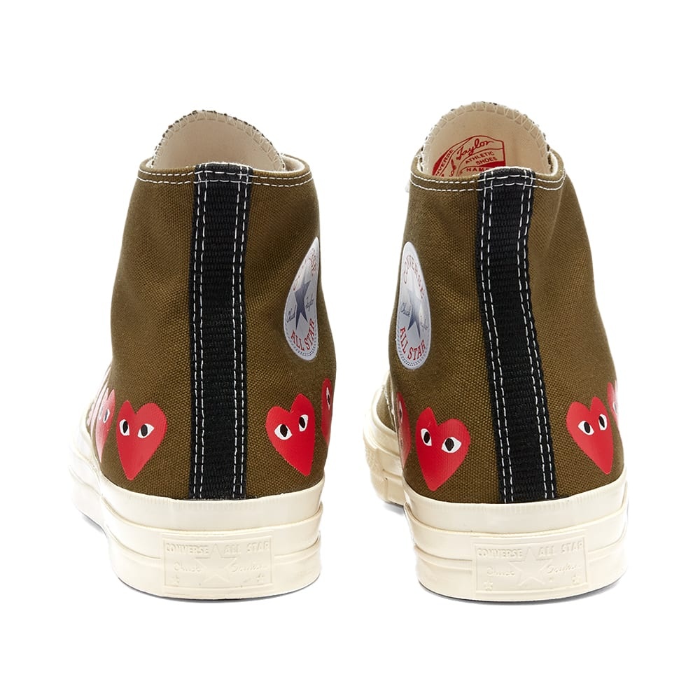 Comme des Garcons Play x Converse Chuck Taylor Multi Heart 1970s Hi - 3