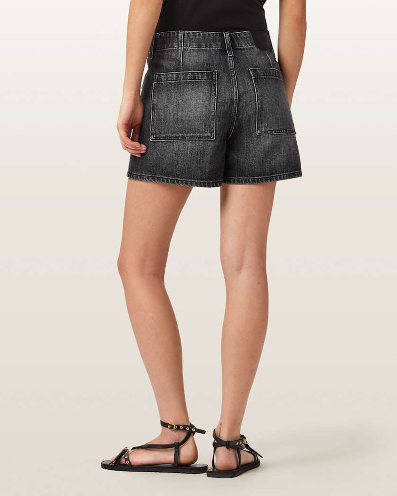 TAY MID RISE DENIM SHORTS 5