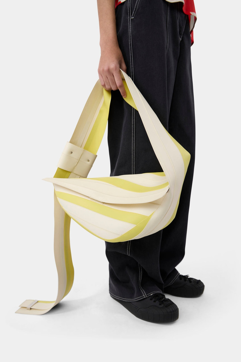 GOMMA360 BAG / yellow & cream 3