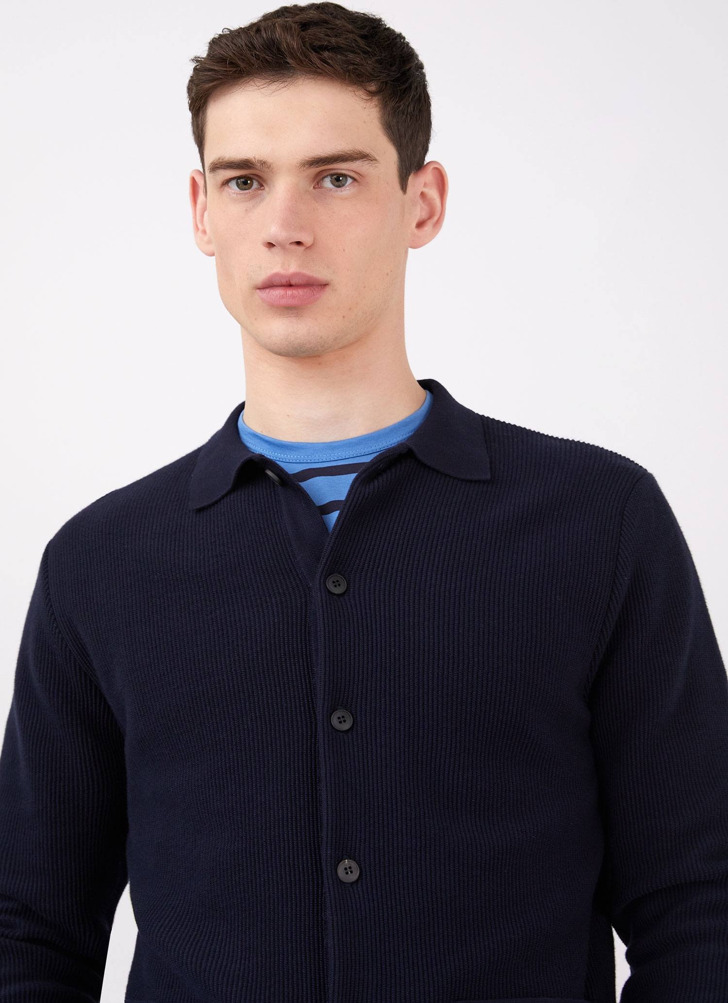 Textured Cotton Jacket - 5