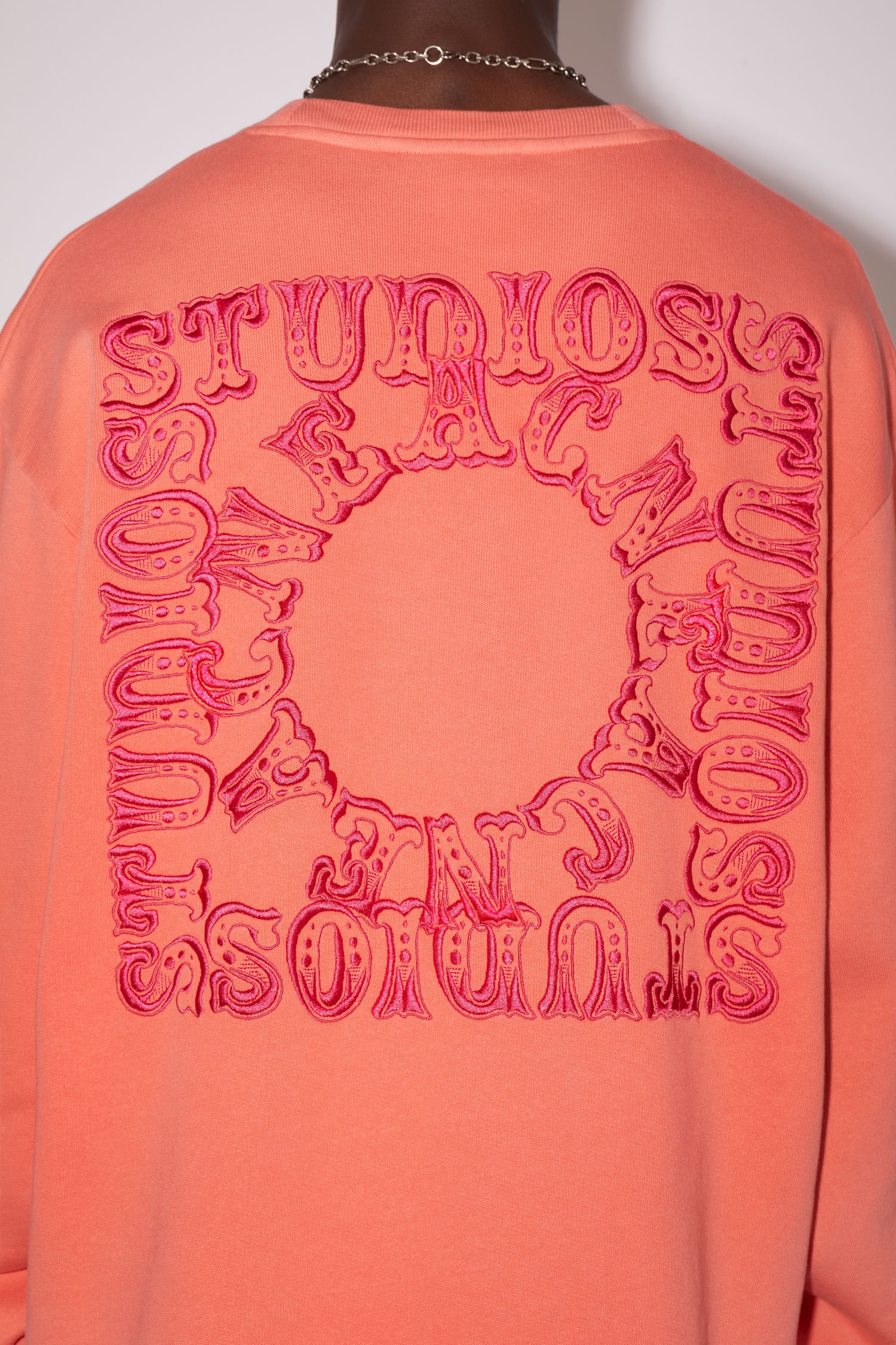 Crew neck sweatshirt - Salmon pink - 5