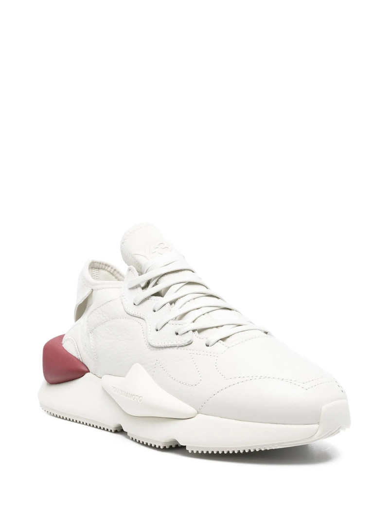 Y-3 Kaya Leather-panelled Sneakers 4